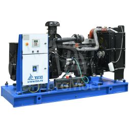 Дизельный генератор ТСС ЭД-150-Т400 в погодозащитном кожухе на прицепе