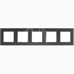 Рамка 5-м Simon24 графит 2400650-038