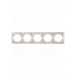 Рамка 5-м Мира горизонт. без вст. жемчуж. LEZARD 701-3000-150