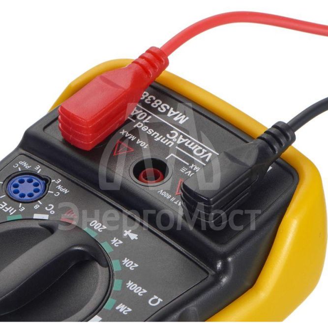 Мультиметр цифровой Master MAS838L IEK TMD-3L-838