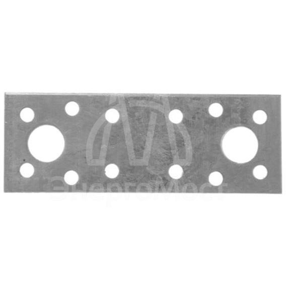 Пластина крепежная 100х35х2.0мм оцинк. Невский Крепеж 917110