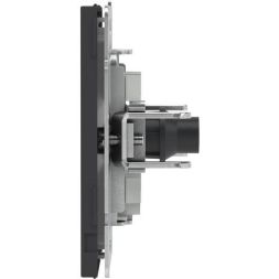 Розетка телевизионная одиночная TV KANT черн. уголь DKC 7012503