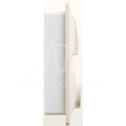 Блок комбинированный GLOSSA розетка защ. шторки с заземл.+ выкл. 2-кл. беж. SchE GSL000274