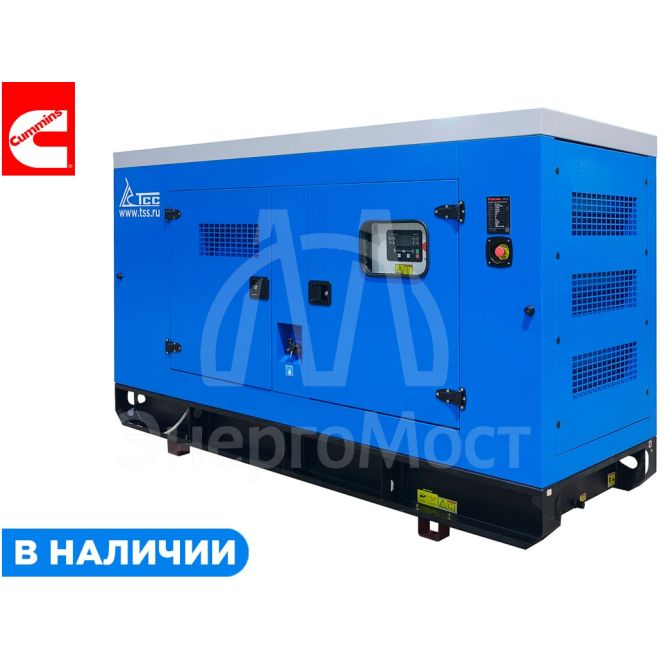 Дизельный генератор ТСС АД-150C-Т400-1РКМ15 в шумозащитном кожухе