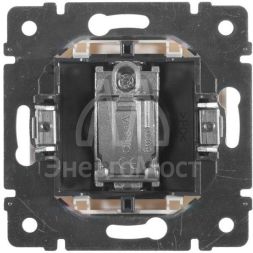 Розетка телевизионная оконечная TV СП Valena 10дБ 2400МГц механизм бел. Leg 774430