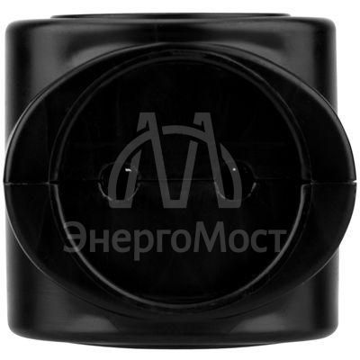 Тройник электрический биметалл 220В 6А черн. REXANT 11-1064-1