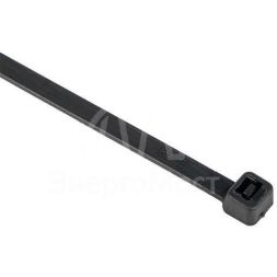 Хомут кабельный 4.8х180 нейл. черн. (уп.100шт) EKF plc-cb-4.8x180