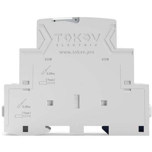 Контактор модульный 18мм 16А 230В АС 1НО 1НЗ PRIZMA TOKOV ELECTRIC TKE-PZ-MC-1-16-230-11
