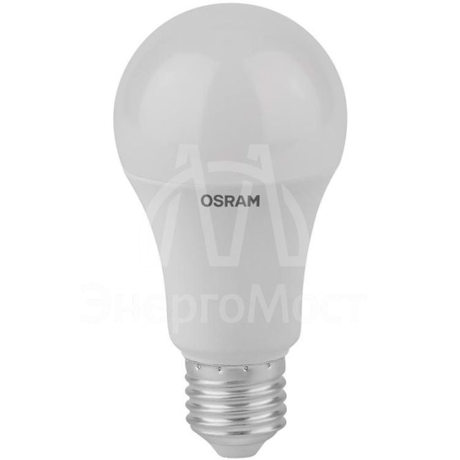 Лампа светодиодная LED Antibacterial A 13Вт (замена 150Вт) матовая 2700К тепл. бел. E27 1521лм угол пучка 200град. 220-240В бактерицид. покр. OSRAM 4058075561175