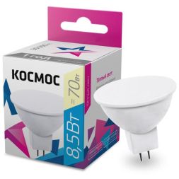 Лампа светодиодная JCDR 8.5Вт 220В GU5.3 3000К Космос LkecLED8.5wJCDRC30