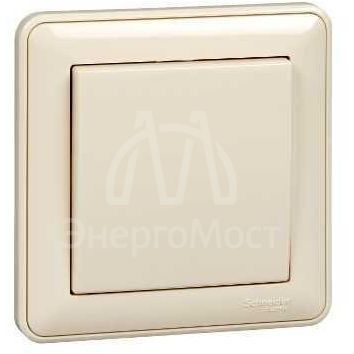 Выключатель 1-кл. СП W59 10А IP20 10AX в сборе сл. кость SchE VS110-154-28