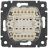 Механизм выключателя 2-кл. СП Valena 10А IP31 250В сл. кость Leg 774305