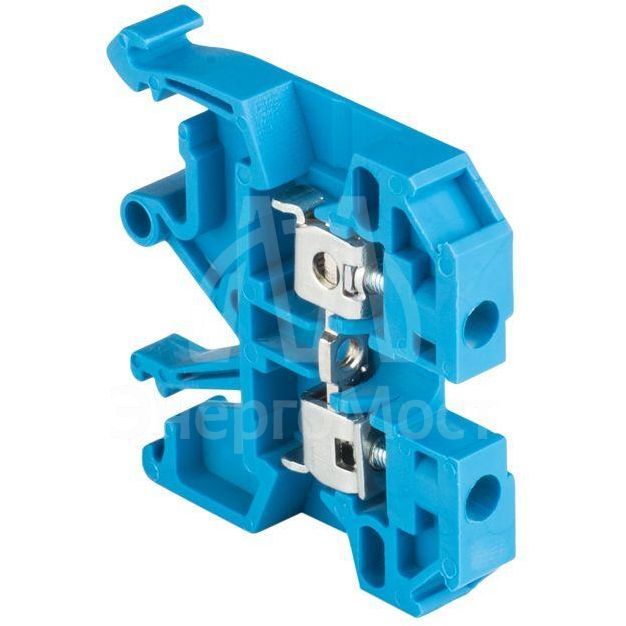 Колодка клеммная JXB-2.5/35 (35а) син. EKF plc-jxb-2.5/35b