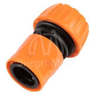 Коннектор для шланга быстросъемный 3/4дюйм с аквастопом ЧЕТЫРЕ СЕЗОНА 62-0217-1