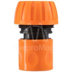 Коннектор для шланга быстросъемный 3/4дюйм с аквастопом ЧЕТЫРЕ СЕЗОНА 62-0217-1