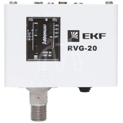 Реле избыточного давления RVG-20-0.6 (0.6МПа) EKF RVG-20-0.6