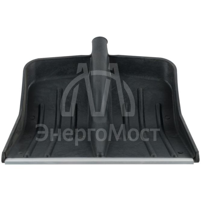 Лопата для уборки снега большая 420х420мм без черенка пластик. 68100