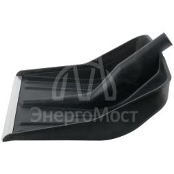 Лопата для уборки снега большая 420х420мм без черенка пластик. 68100