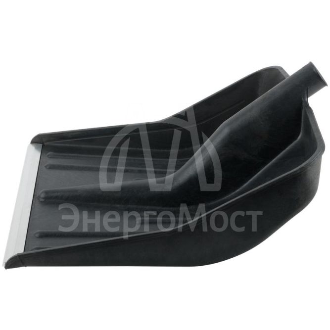 Лопата для уборки снега большая 420х420мм без черенка пластик. 68100