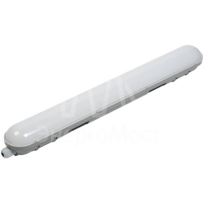 Светильник ДСП 1304 18Вт 4500К IP65 600мм сер. пластик IEK LDSP0-1304-18-4500-K01