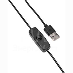 Светильник светодиодный декоративный Spiral Duo 2Вт 3000К 5В черн. Rexant 609-029