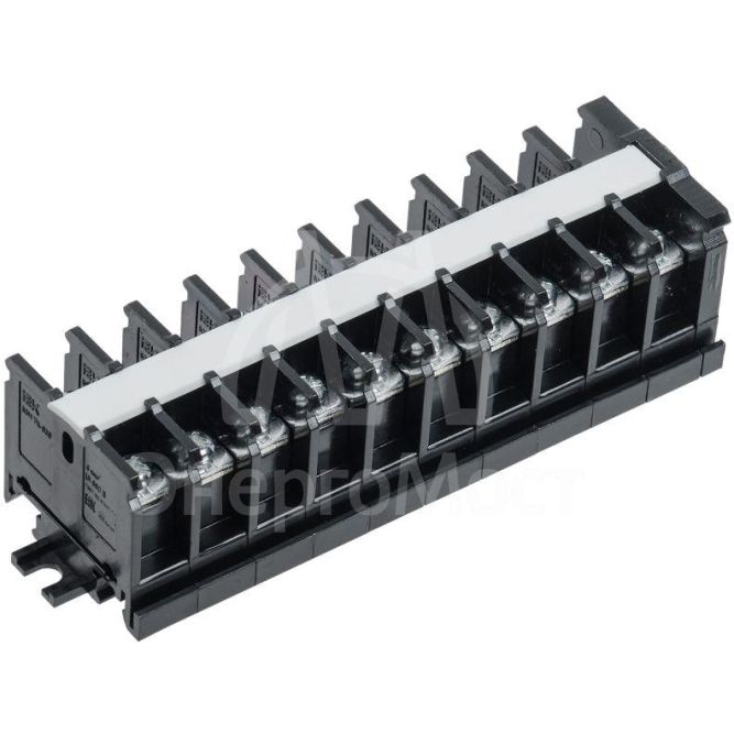 Блок зажимов БЗН TK-030 4кв.мм 30А на DIN-рейку 10 пар IEK YZN43-10-004-K02