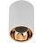 Светильник 4111 накладной поворотный GU10 бел./золото пласт. IEK LT-UPB0-4111-GU10-1-K22