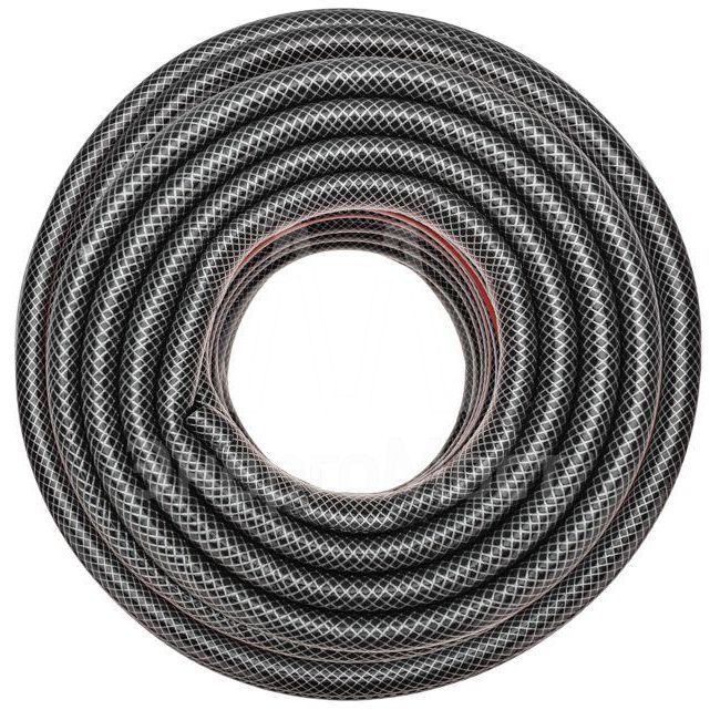 Шланг поливочный ПВХ 3-х слойный 3/4дюйма 50м Стандарт ЧЕТЫРЕ СЕЗОНА 62-0227