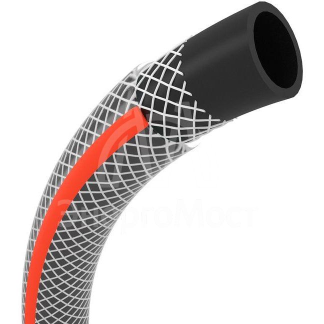 Шланг поливочный ПВХ 3-х слойный 3/4дюйма 50м Стандарт ЧЕТЫРЕ СЕЗОНА 62-0227