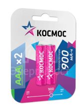Аккумулятор R03 NI-MN 900мА.ч BP-2 (блист.2шт) Космос KOCR03NIMH(900MAH)