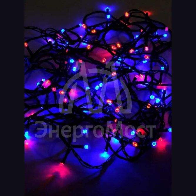 Гирлянда LD120-MG-E 120LED 12м мерц. Shlights 4690601040121