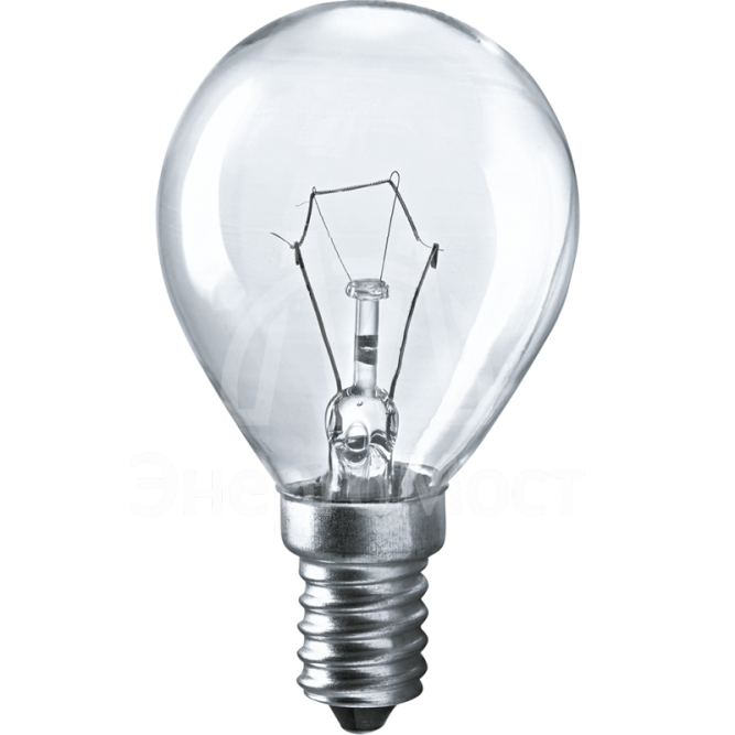 Лампа накаливания 94 316 NI-C-60-230-E14-CL (КНР) Navigator 94316