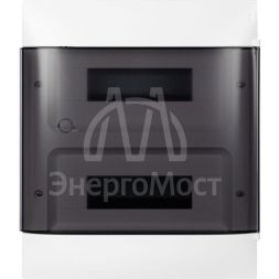 Щиток пластиковый встраиваемый Practibox S 2х12 дым. дверь Leg 135552