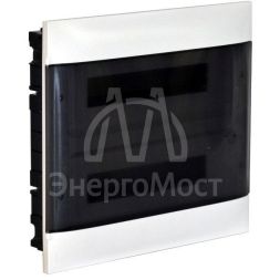 Щиток пластиковый встраиваемый Practibox S 2х12 дым. дверь Leg 135552