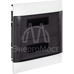 Щиток пластиковый встраиваемый Practibox S 2х12 дым. дверь Leg 135552