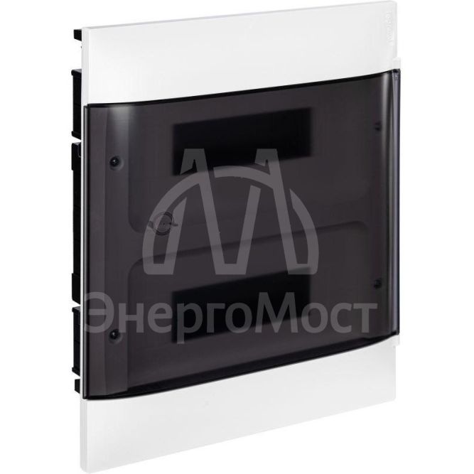 Щиток пластиковый встраиваемый Practibox S 2х12 дым. дверь Leg 135552