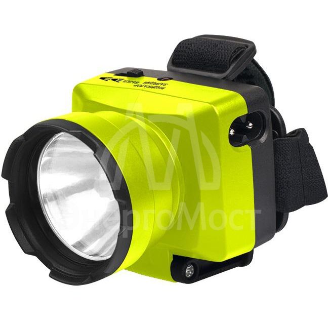 Фонарь аккумуляторный налобный AccuFH7-L3W-gn 1LED 3Вт IP20 140лм 2 режима: 100проц. 60мин/50проц. 240мин аккум. 0.9А.ч регулир. угол наклона зел. ФАZА 2857668