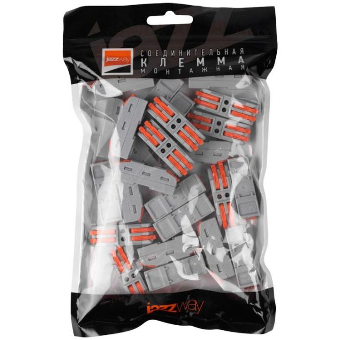 Клемма монтажная СМК PTC-2P 4222 450В 32А 0.08-2.5(4.0)кв.мм JazzWay 5073920