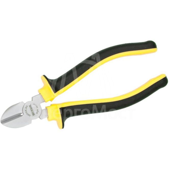 Кусачки боковые усиленные 180мм 1000В желт. SHTOK 08111