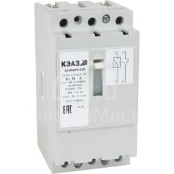 Выключатель автоматический 63А 12Iн АЕ2046М-100 У3 400В AC КЭАЗ 104629