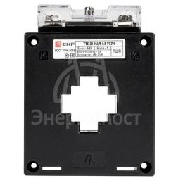 Трансформатор тока ТТЕ 30 250/5А кл. точн. 0.5S 5В.А EKF tte-30-250-0.5S/tc-30-250-0.5S