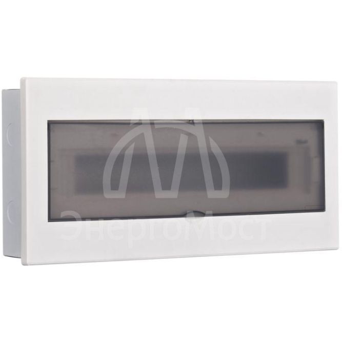 Корпус встраиваемый дв. 1 ряд 20 мод. IP41 ЩРВ-М прозр. DEKraft 31075DEK