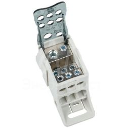 Блок распределительный КРОСС крепеж на панель и DIN КБР-125А EKF plc-kbr125