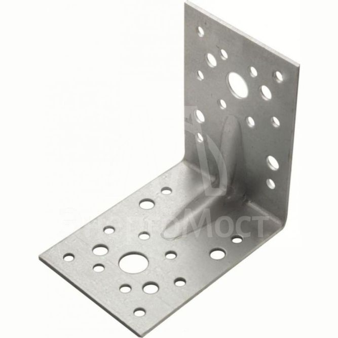 Уголок крепежный усиленный 40х40х40х1.5мм оцинк. Невский Крепеж 812681