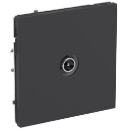 Розетка телевизионная проходная TV KANT черн. уголь DKC 7012513