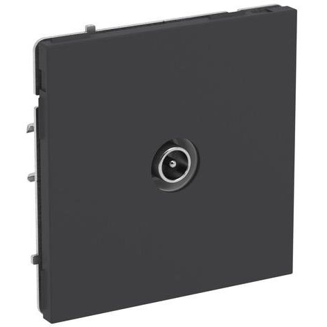 Розетка телевизионная проходная TV KANT черн. уголь DKC 7012513