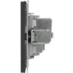 Розетка телевизионная проходная TV KANT черн. уголь DKC 7012513