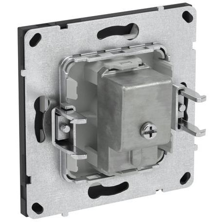 Розетка телевизионная проходная TV KANT черн. уголь DKC 7012513