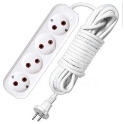 Удлинитель 4х7м без заземл.10А IP20 У6-766М ПВС 2х1 UNIVersal 766М-07