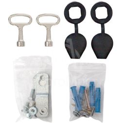 Щит с монтажной панелью ЩМПг- 50.40.22 каб фланец IP65 PROxima EKF mb65-504022-m